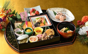 元日の朝食　おせち料理 (イメージ)
