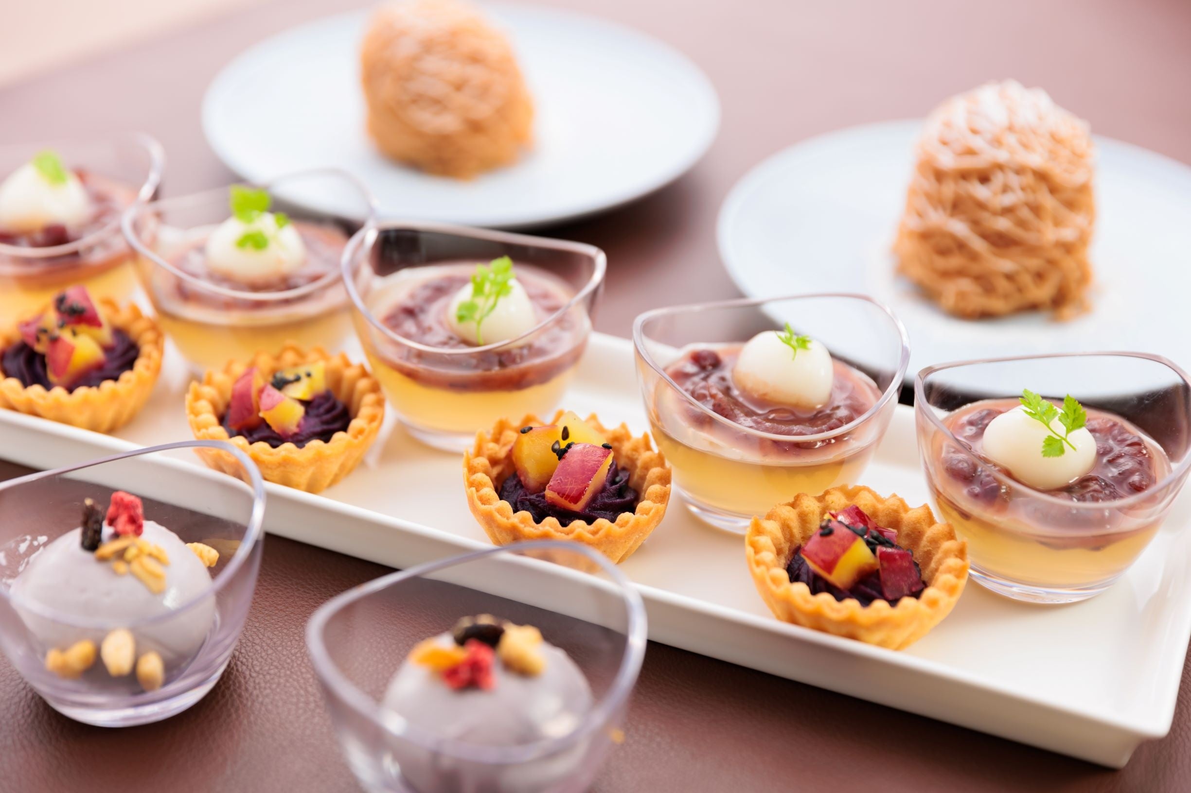 スイーツも見逃せません