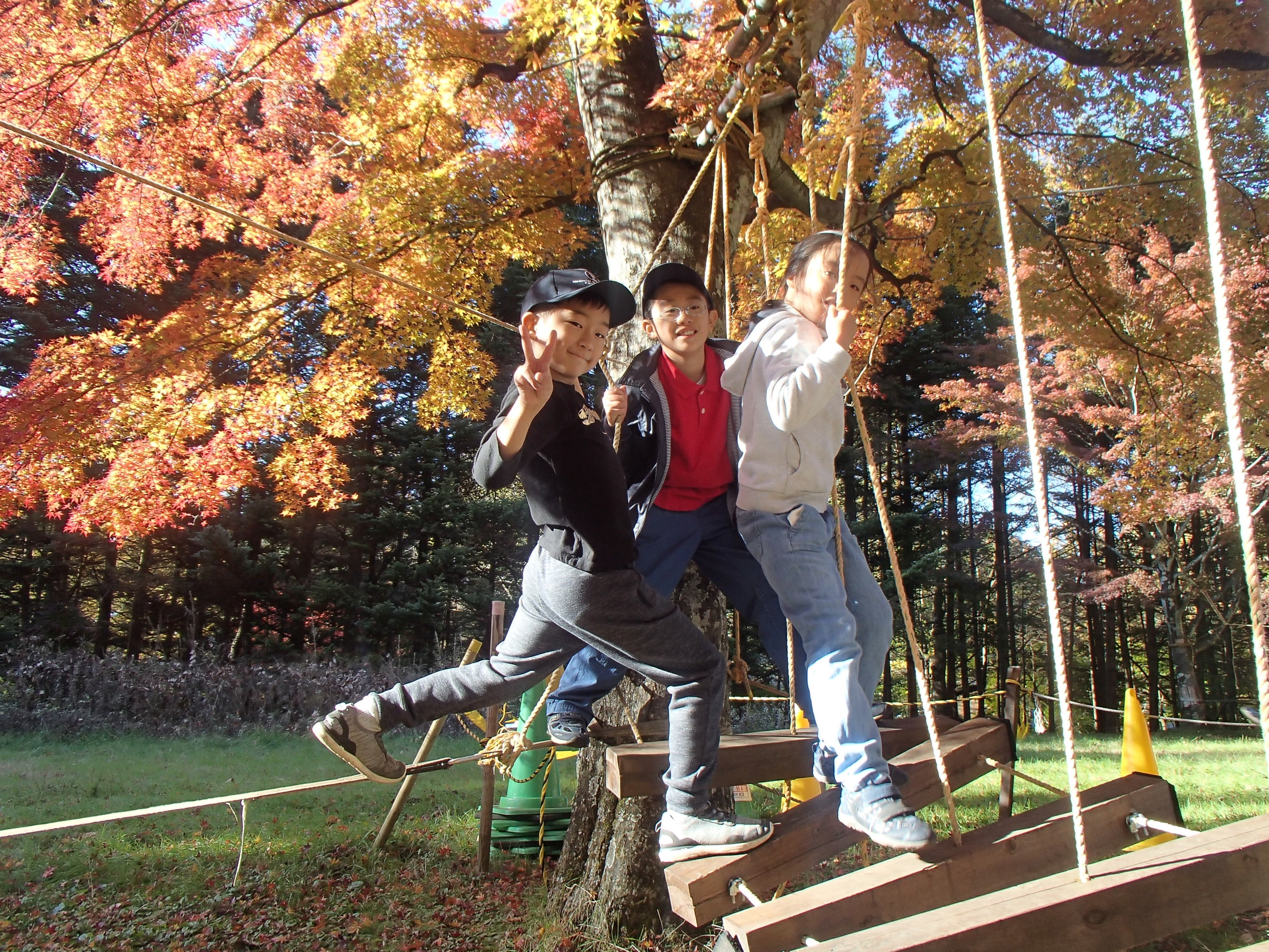 秋の「キッズチャレンジ」イメージ