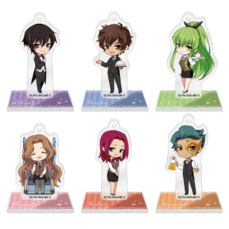 アクリルスタンドキーホルダー （全6種）