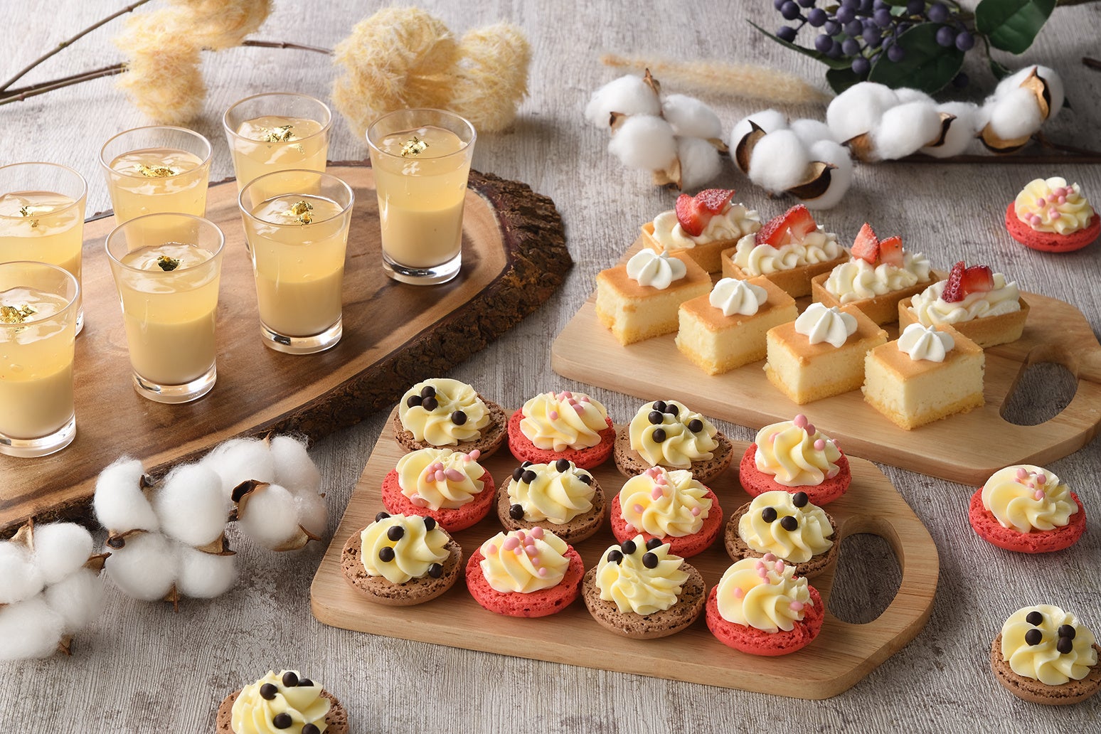 「とろけるチーズブッフェ」スイーツ