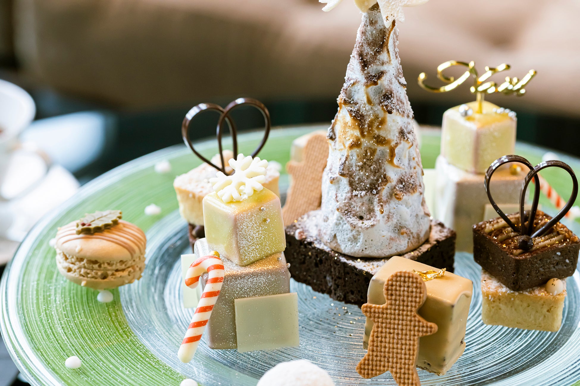 Jolly Christmas アフタヌーンティー ~with Teddy Bear~ スイーツプレートイメージ