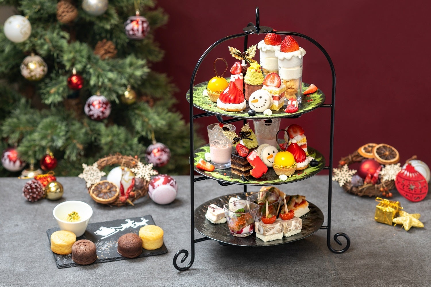 クリスマスアフタヌーンティー(イメージ)