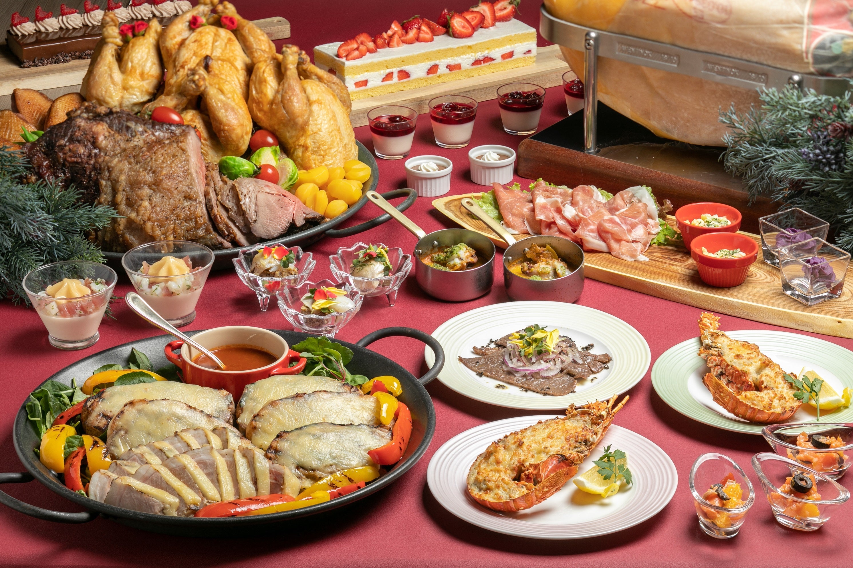 クリスマスブッフェ（ブッフェダイニング ケッヘル）