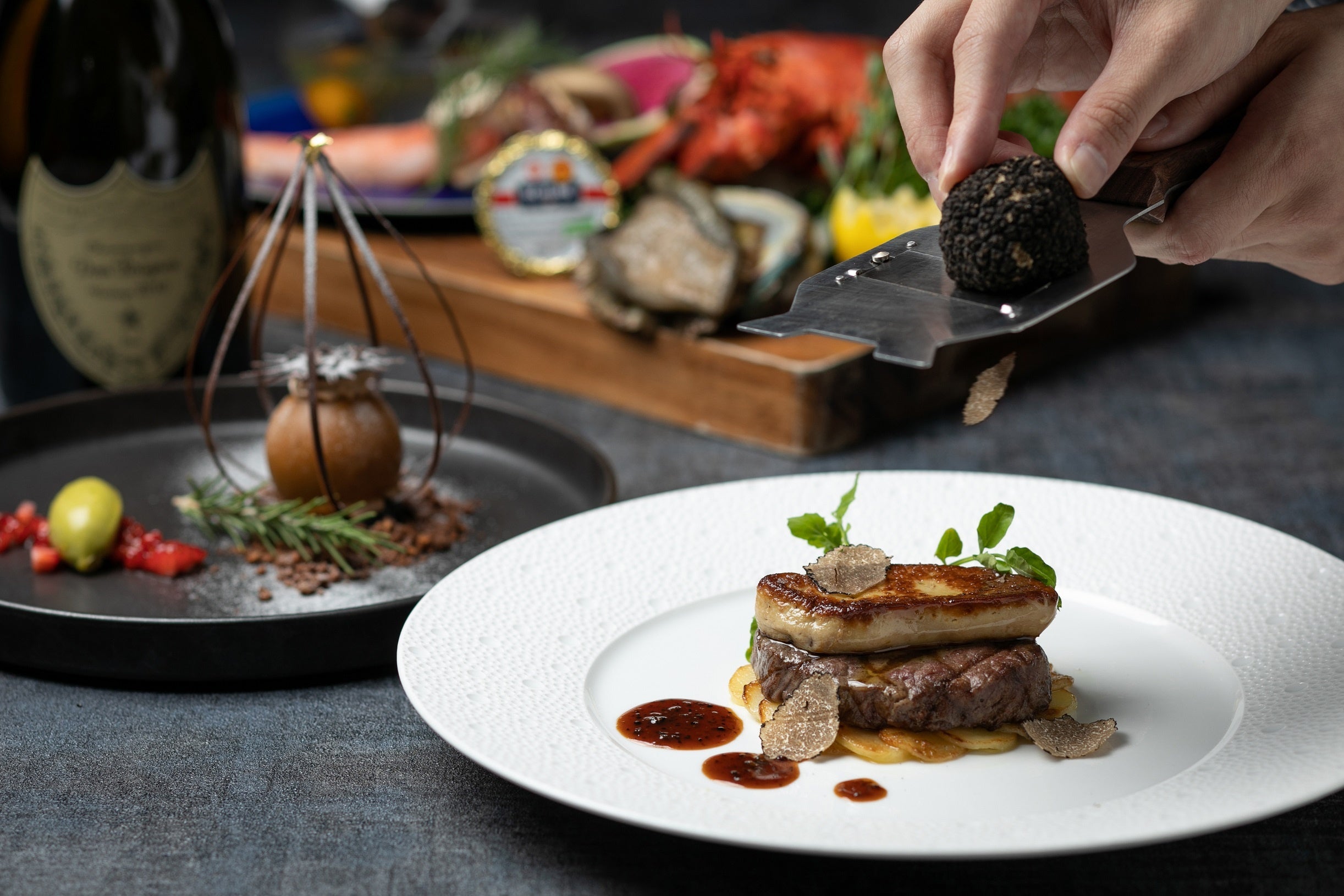 プレミアムクリスマスコース（トップ オブ ヨコハマ 鉄板焼＆ダイニング）