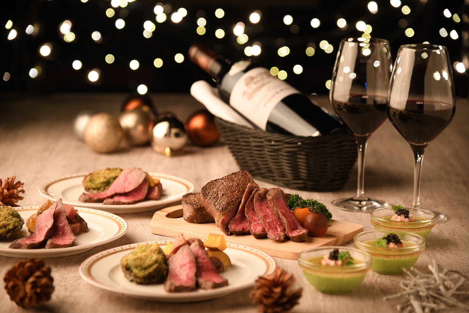 ブッフェダイニング プリンスマルシェ「グラスシャンパン付きクリスマスディナーブッフェ」 イメージ