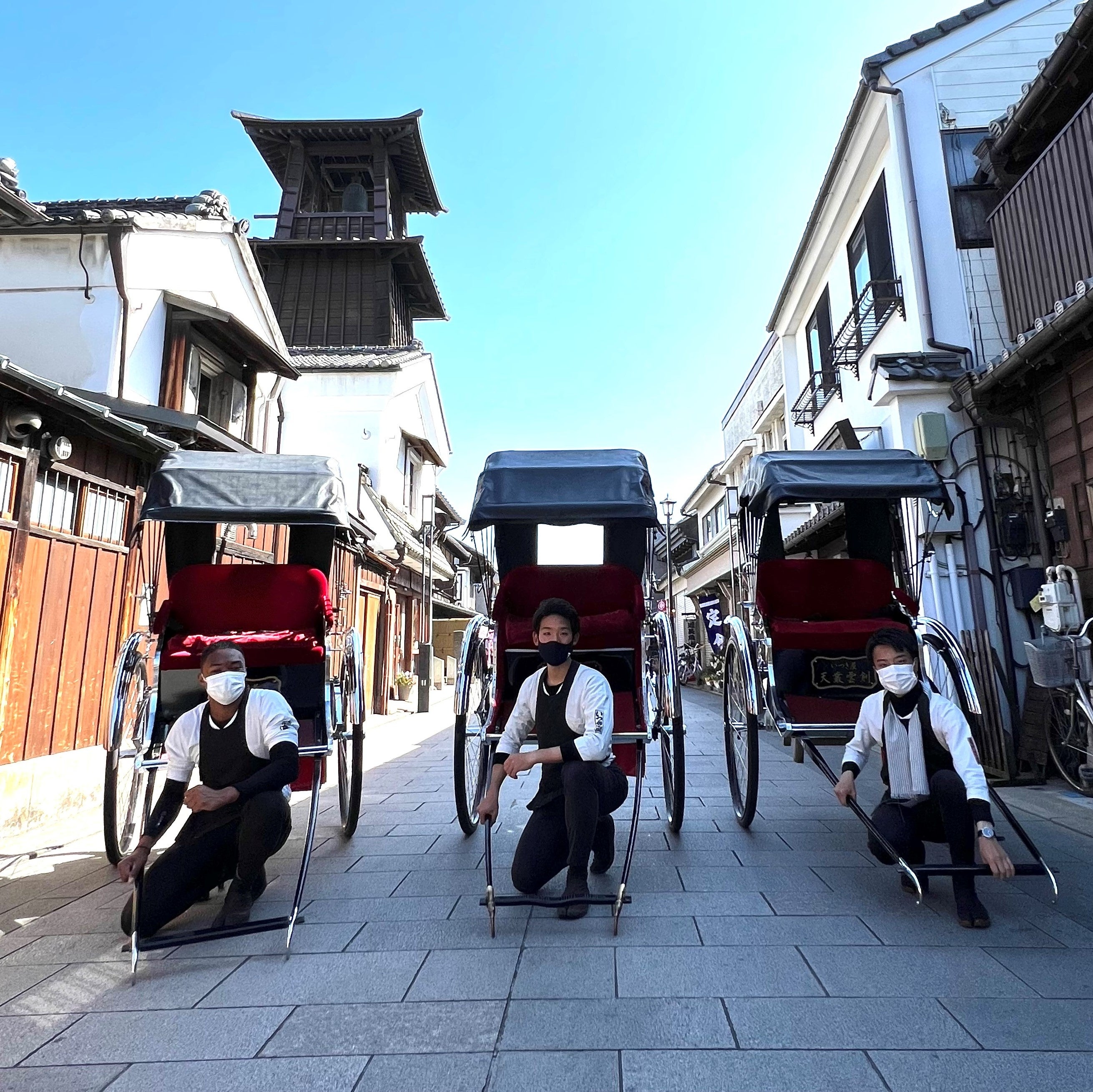 人力車で小江戸観光