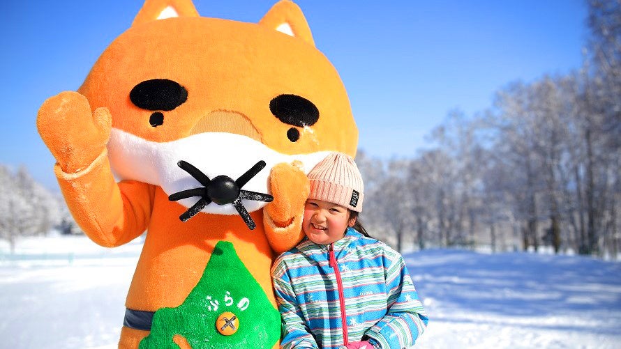 スキー場キャラクター「ふらのん」