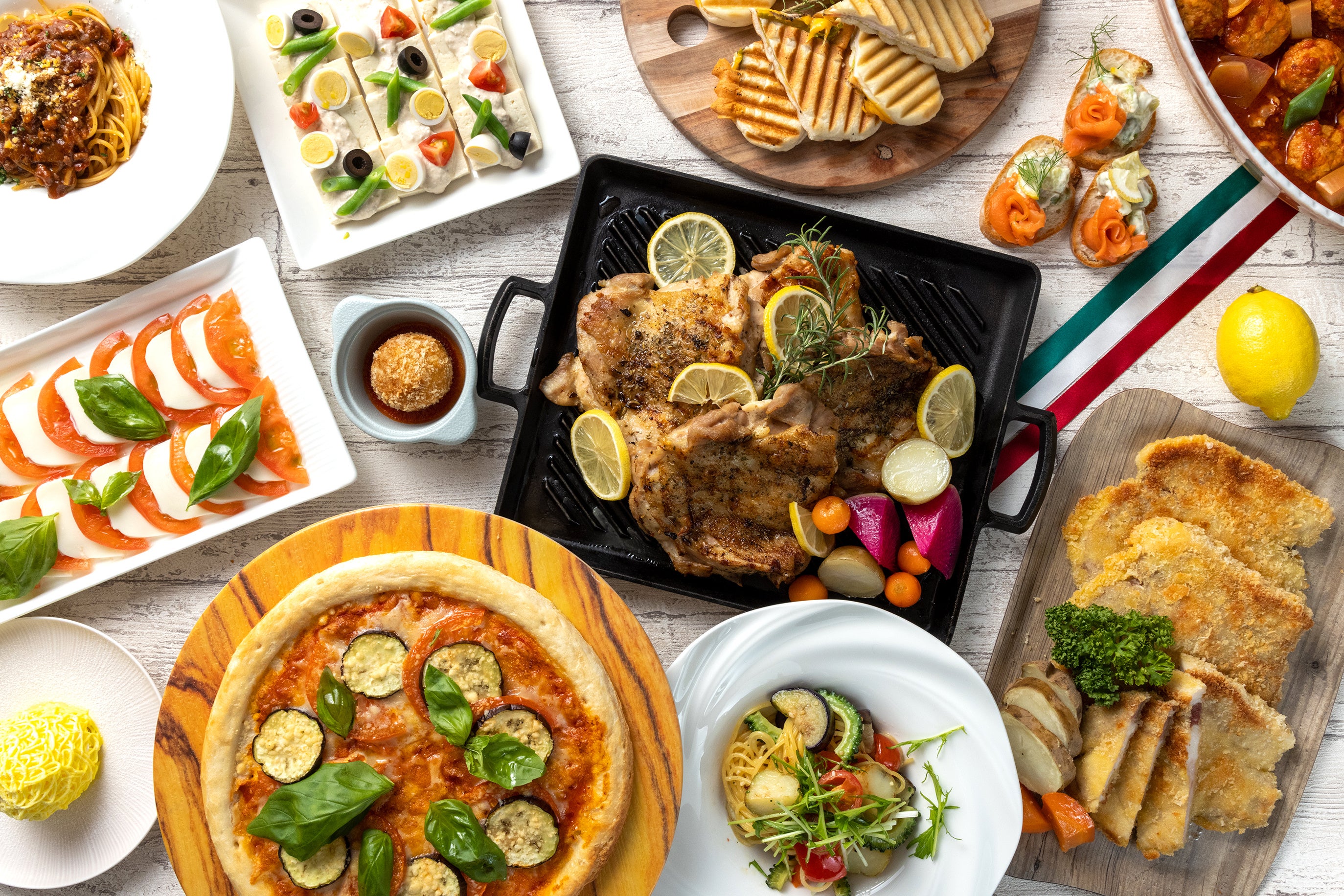 ランチブッフェの一部(イメージ)