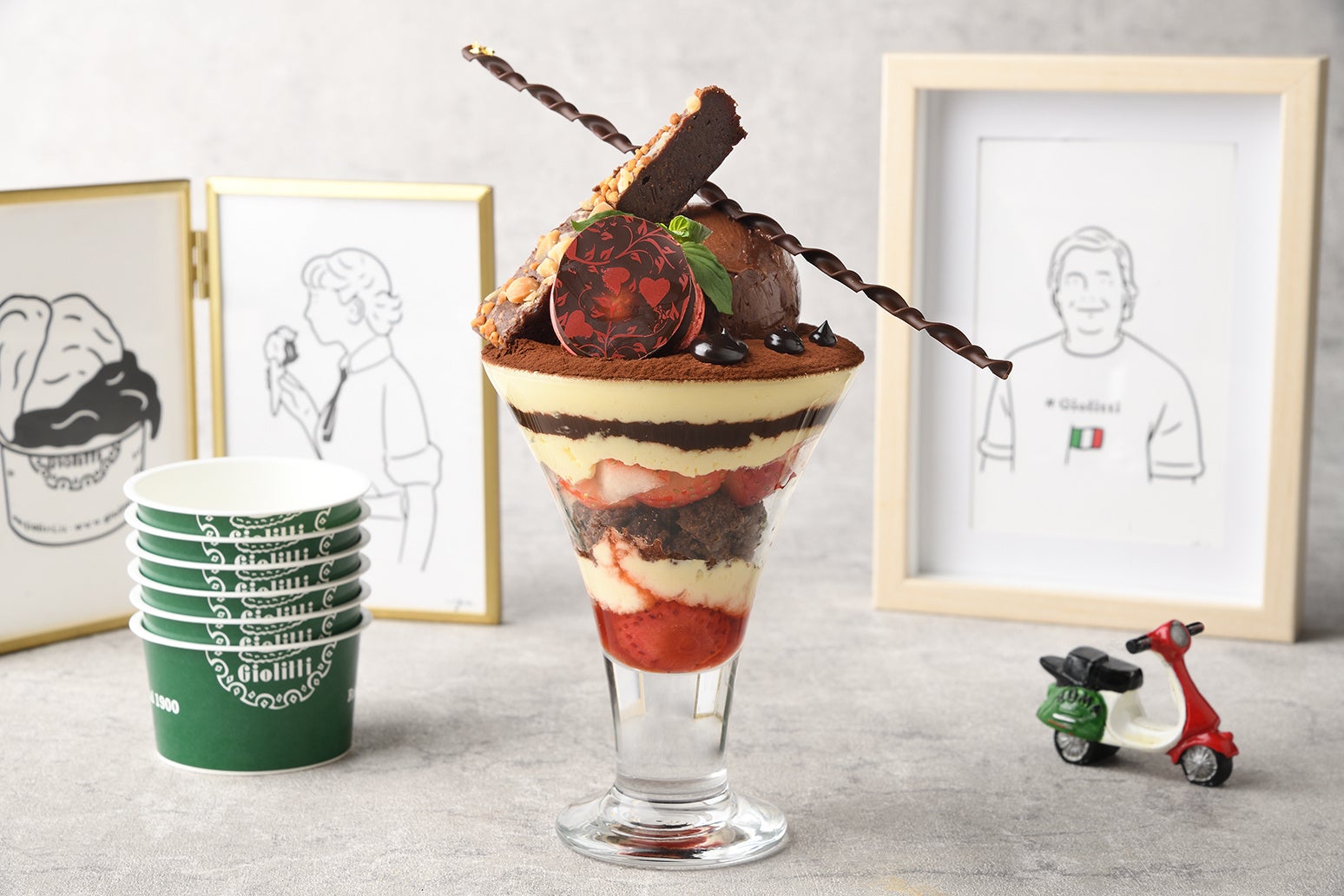 Giolittiティラミスパフェ イメージ