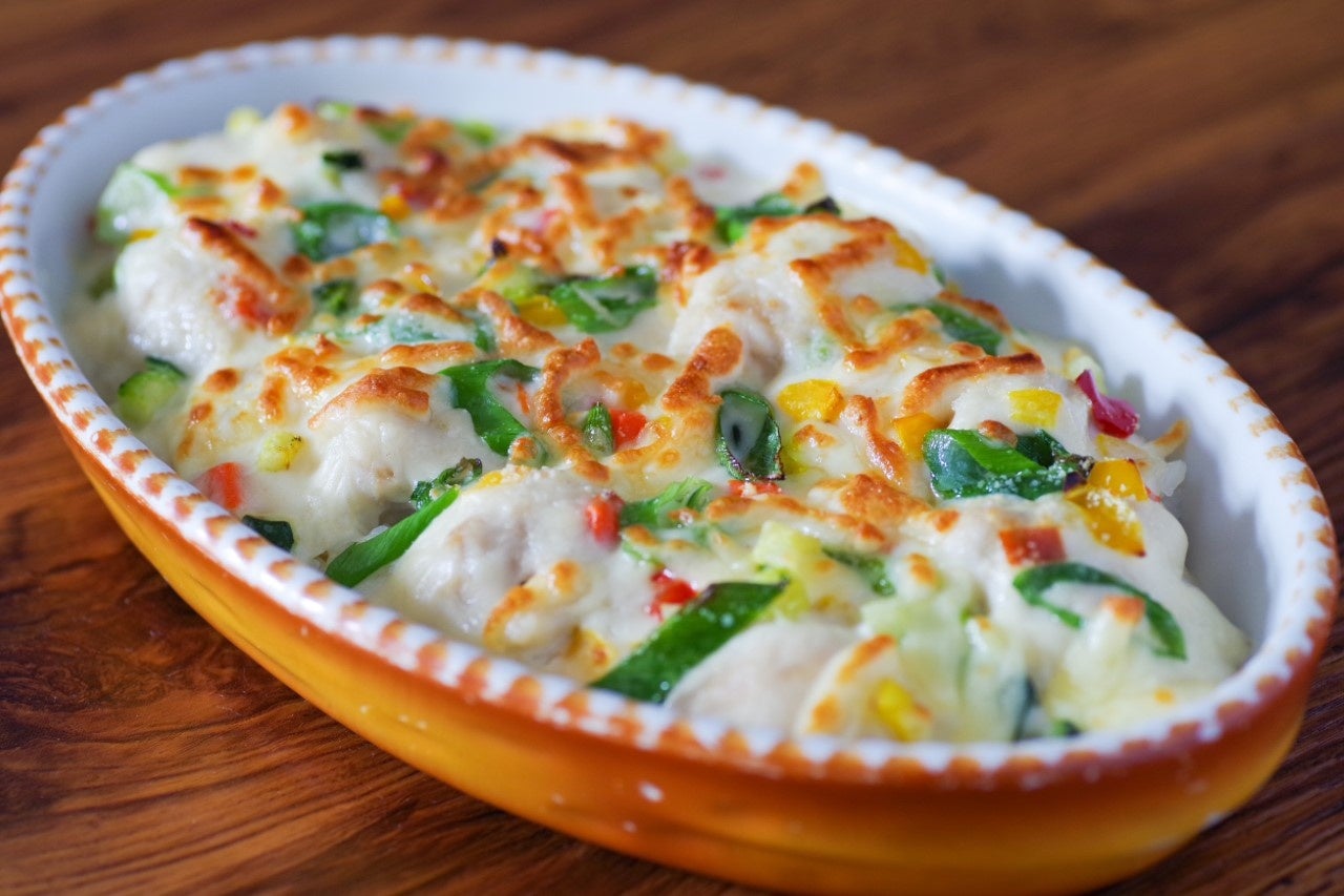 群馬県産やまと豚と下仁田葱の生姜香る彩りドリア