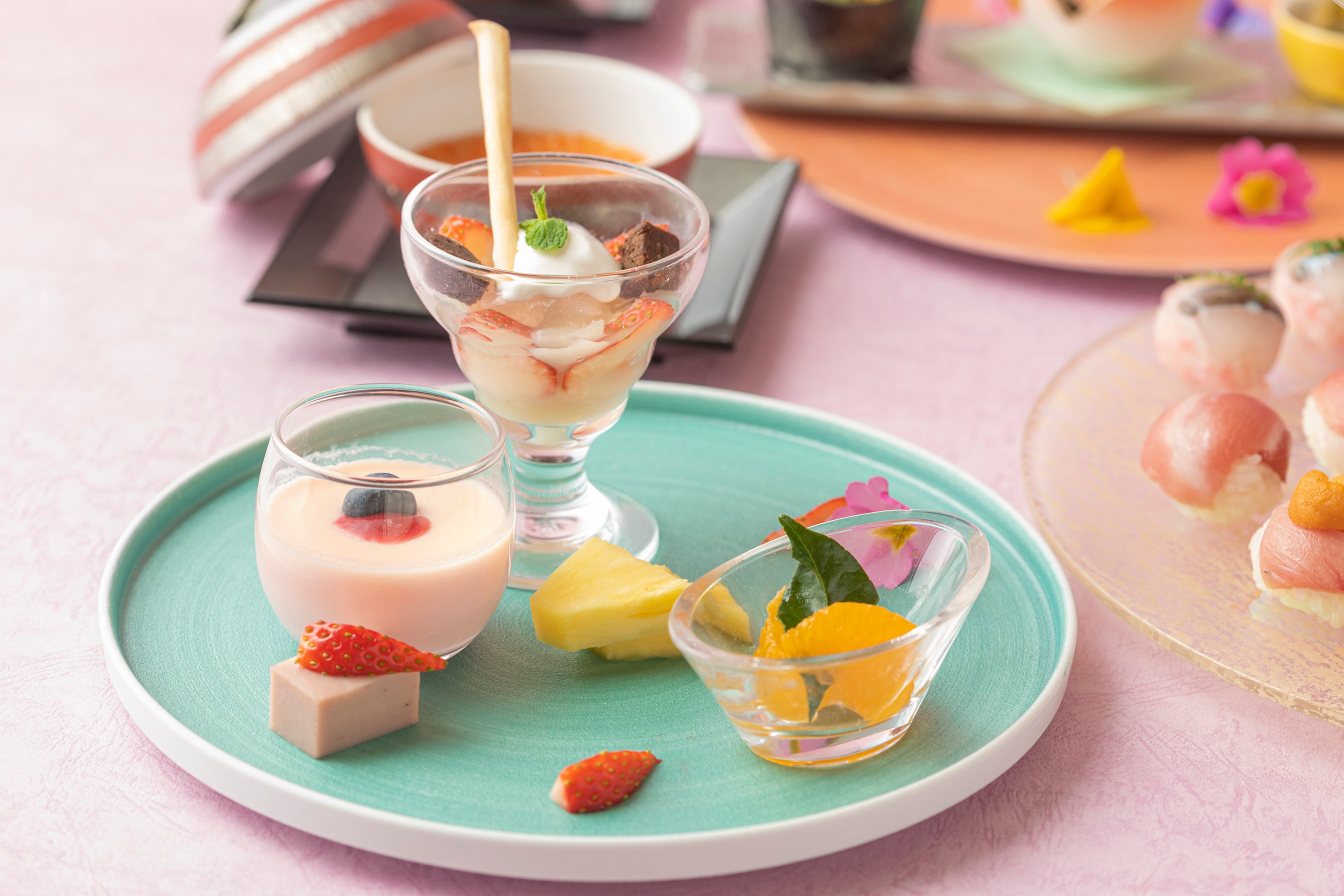 Japanese Afternoon Tea～華凛～ デザートプレート イメージ