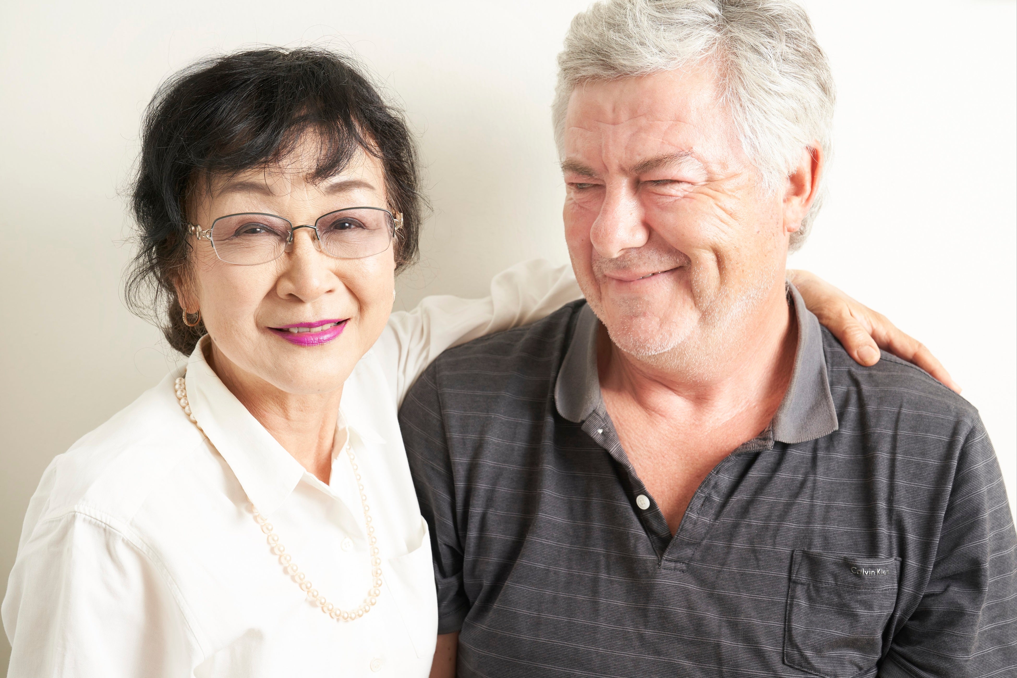 平野顕子さんと夫のイーゴさん