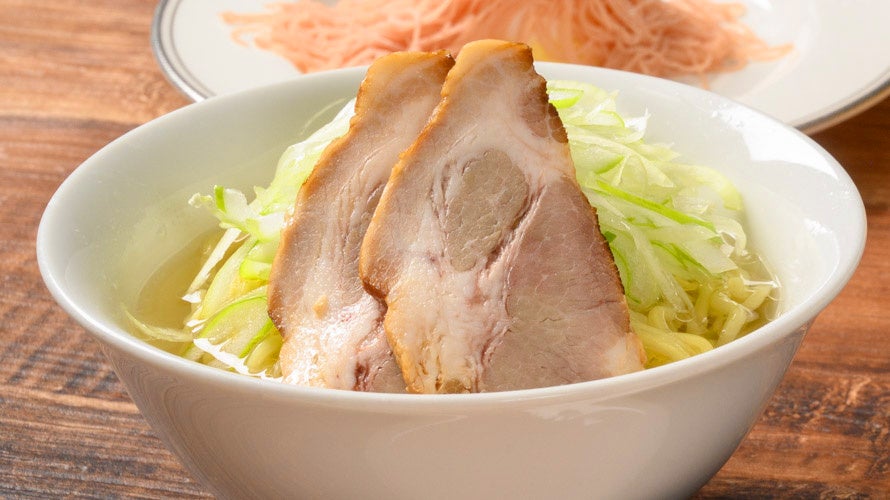 かみふらのポークのチャーシュー 入り　葱チャーシューラーメン