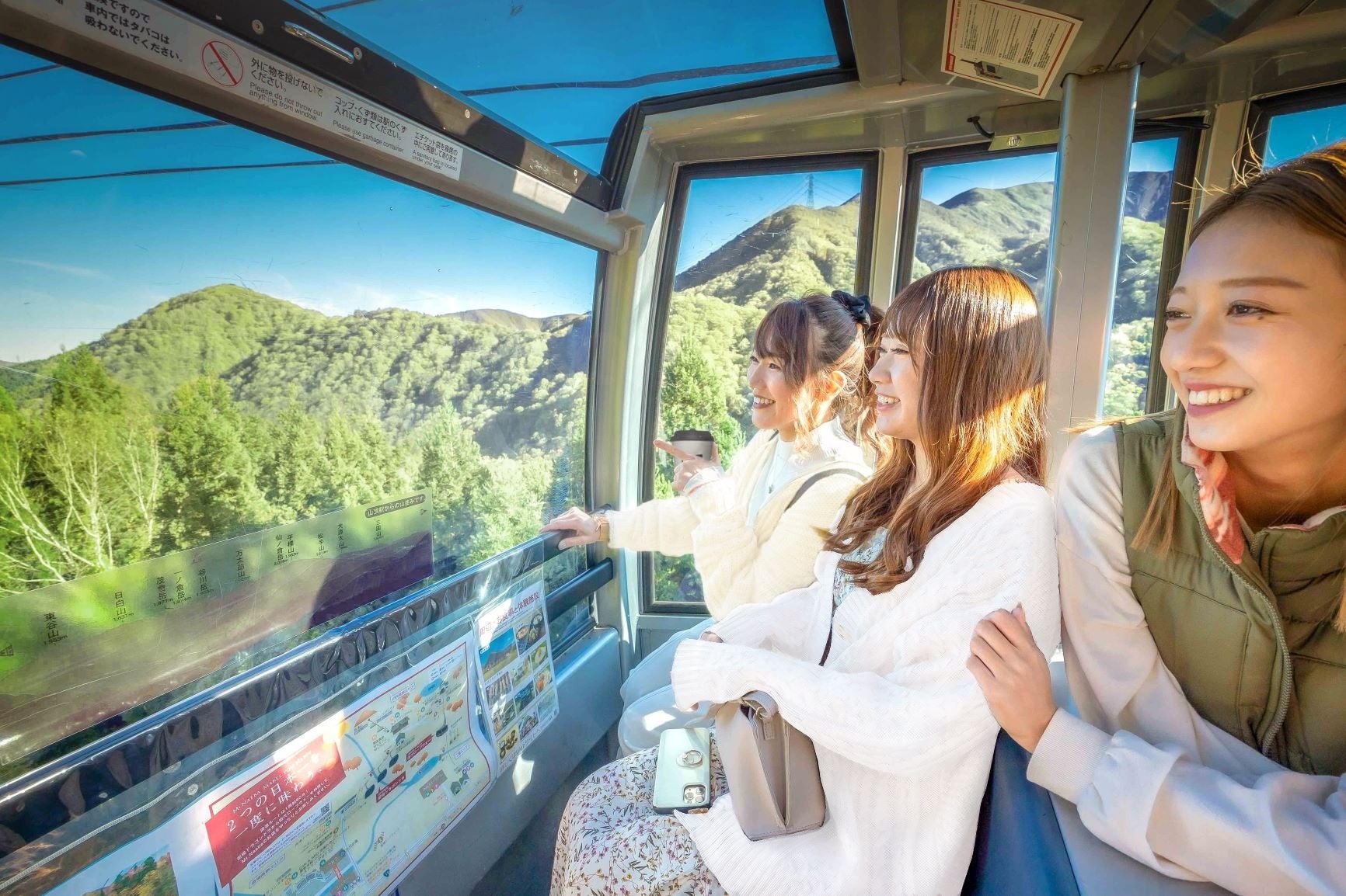 ドラゴンドラで空中カフェ体験（イメージ）