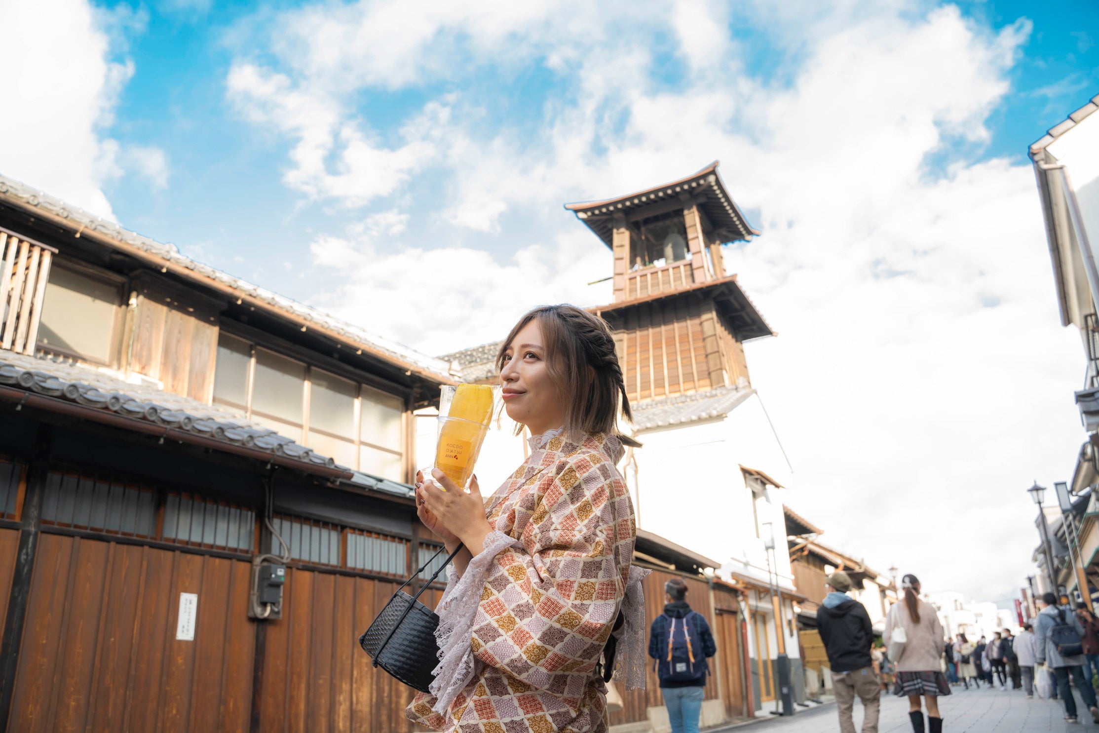 着物で散策イメージ