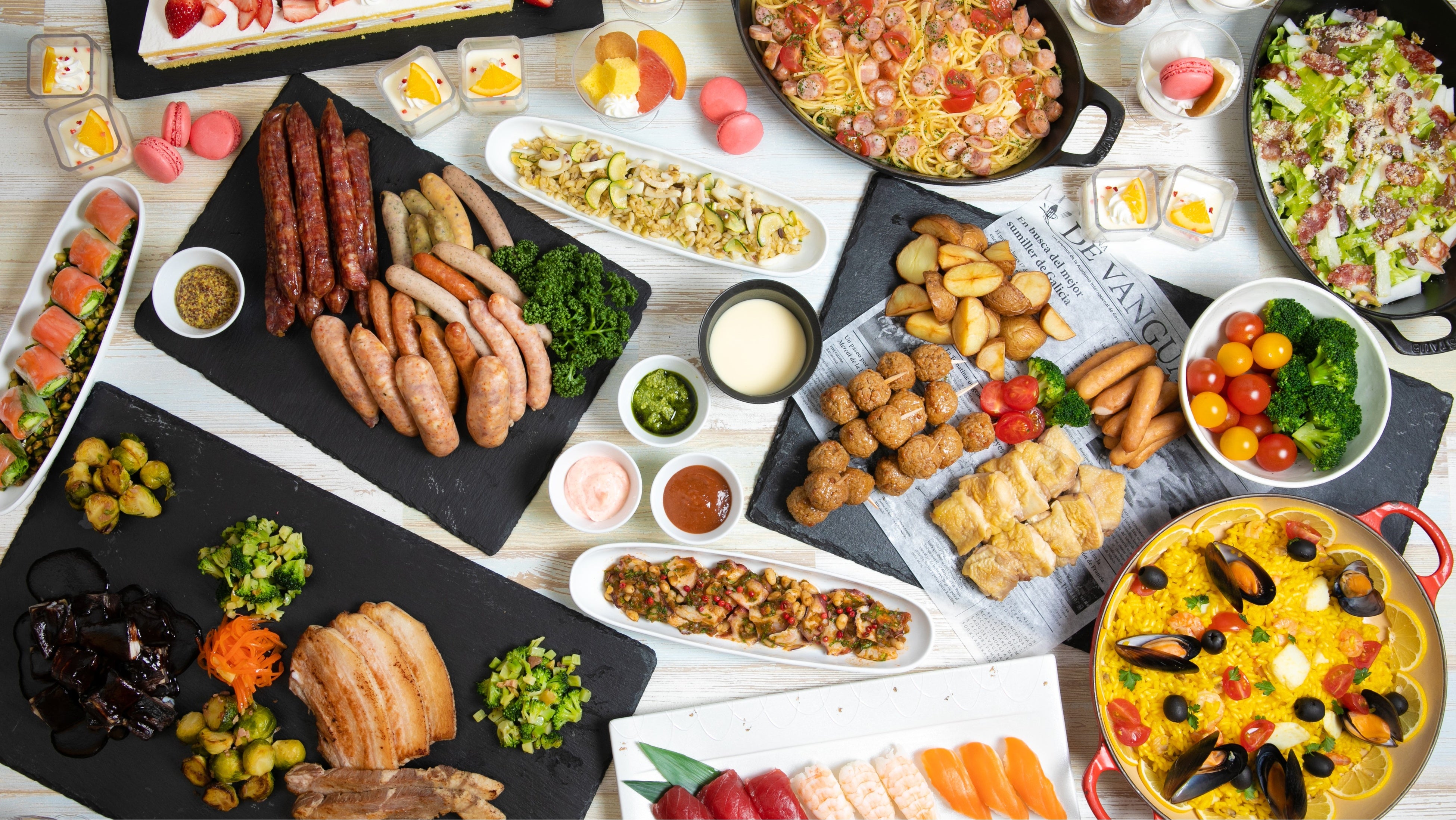 ランチブッフェ (イメージ)