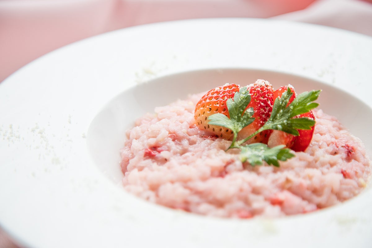 越後姫のリゾット