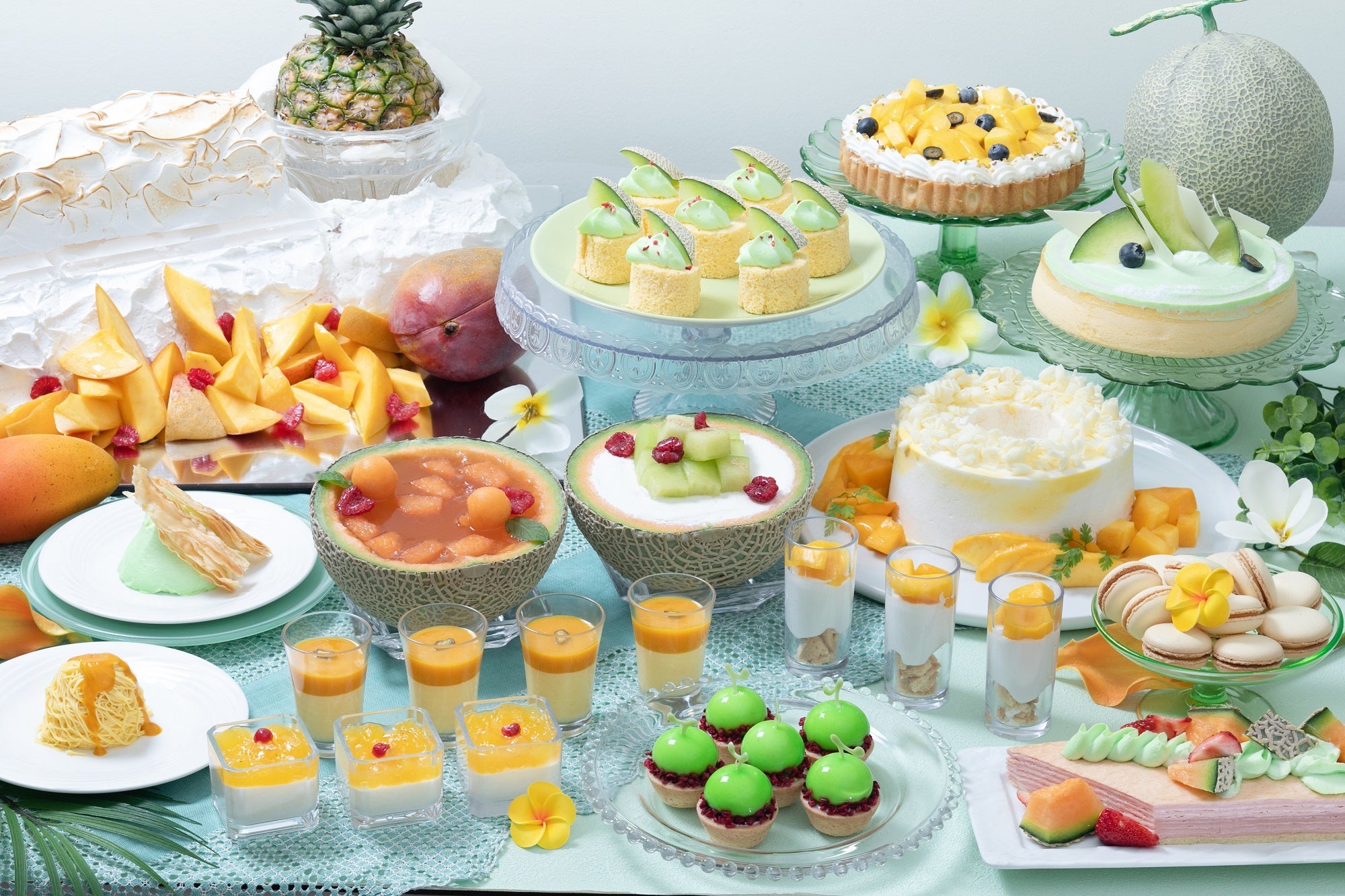 メロン＆マンゴースイーツブッフェ（イメージ）