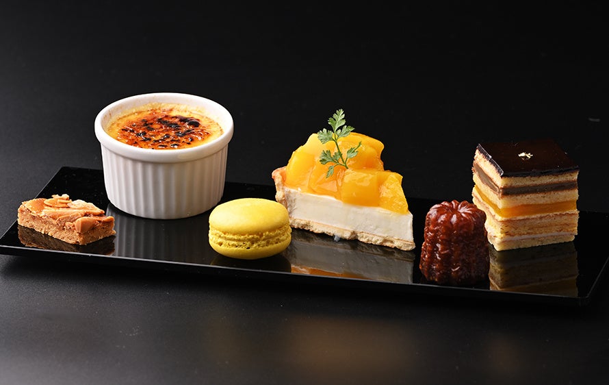 パティシエのこだわりスイーツ