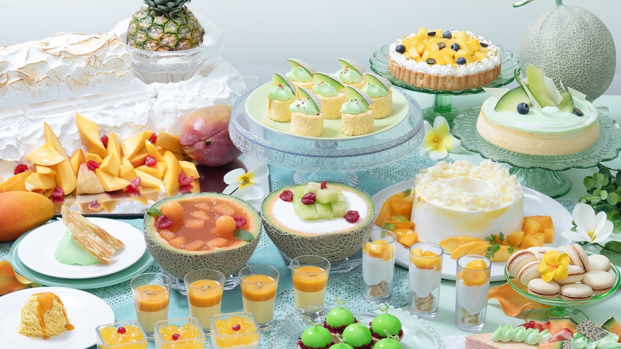 日帰りプランでご用意する、スイーツブッフェ(イメージ)