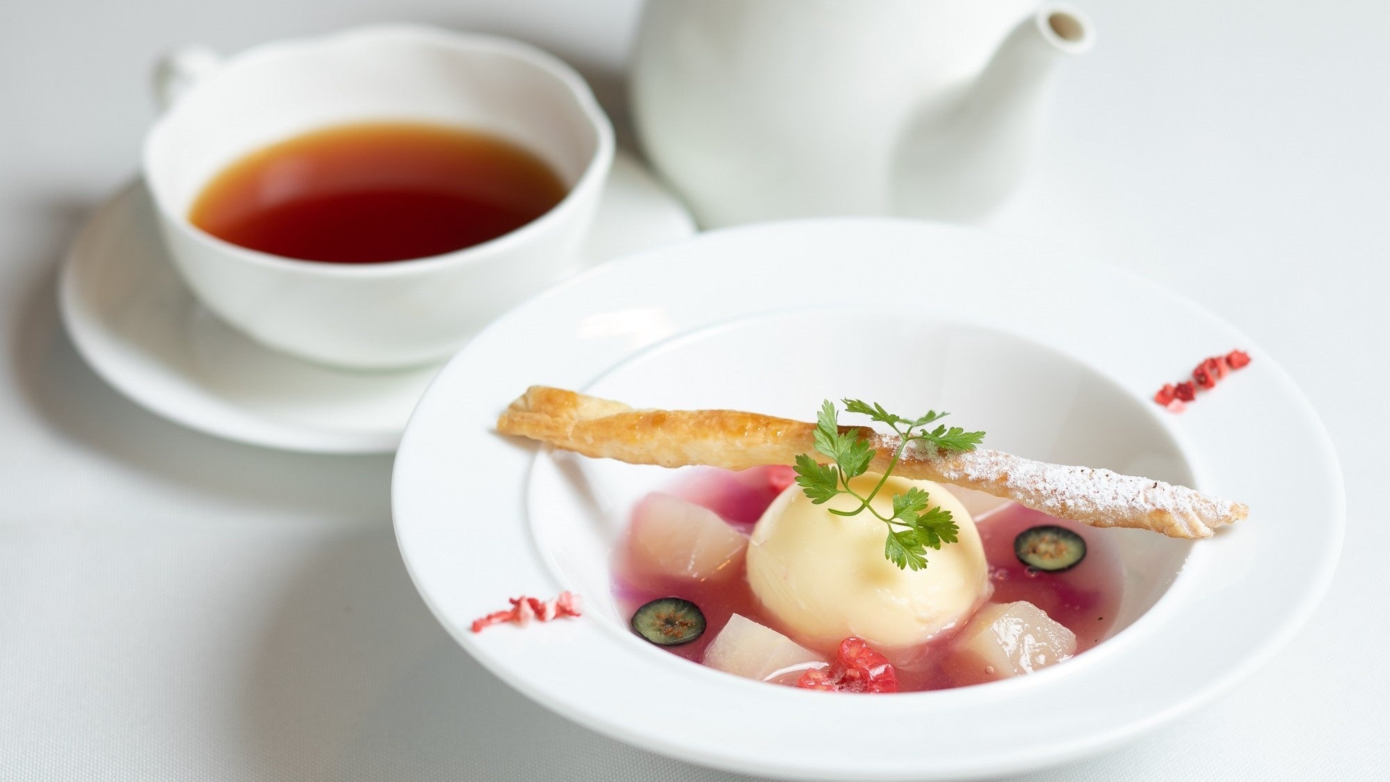 日帰りプランでご用意する、喫茶メニュー(イメージ)