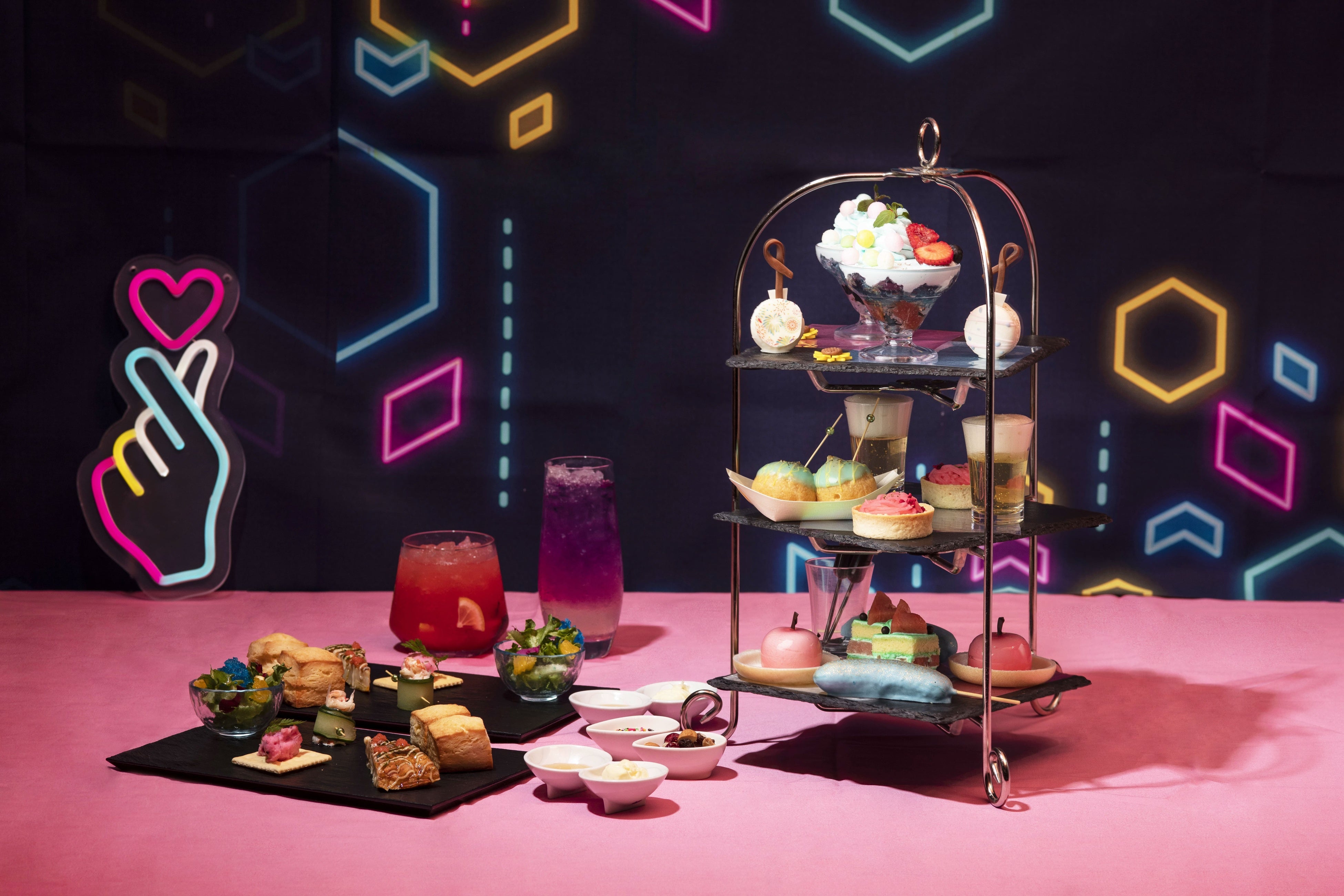 ネオ・夏祭りアフタヌーンティー（イメージ）