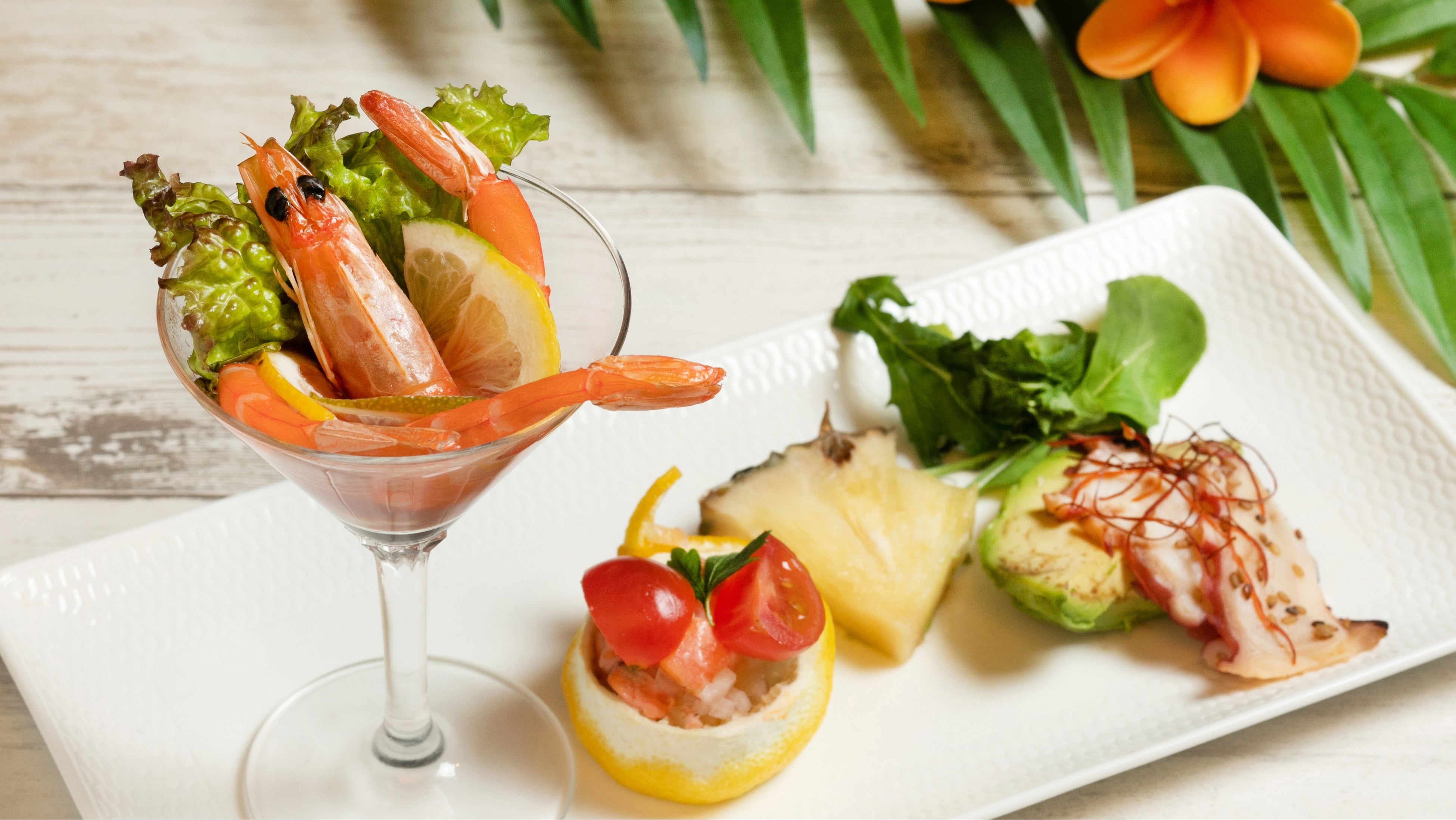 ハワイアンオードブル3種盛り ￥1,500