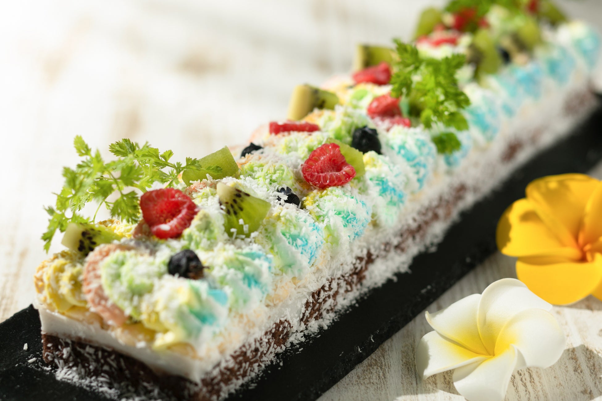 ハウピアチョコバナナケーキ