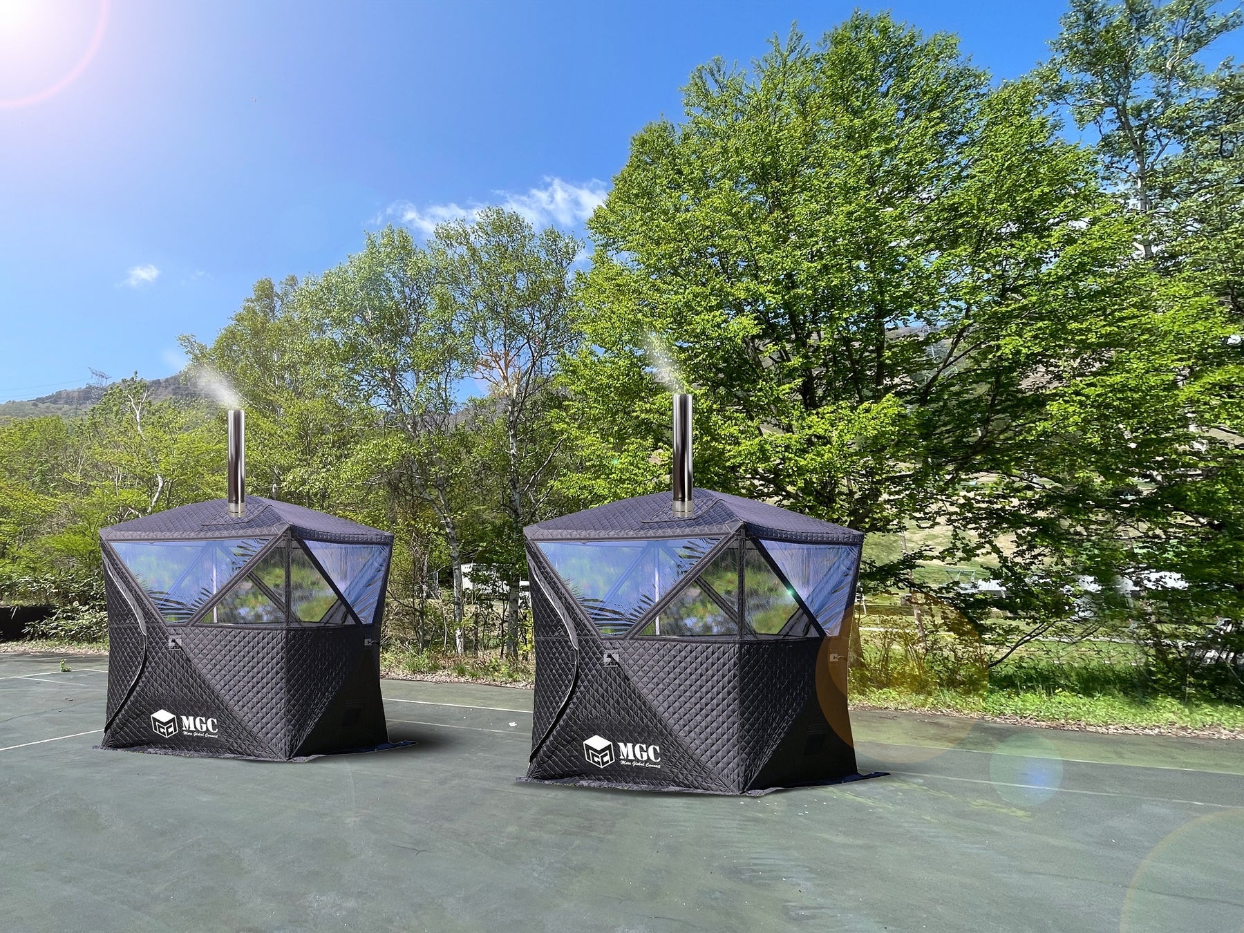 テントサウナイメージ