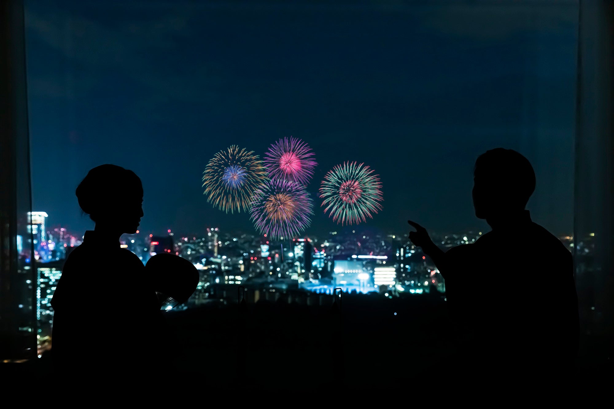 神宮外苑花火大会観賞ステイ イメージ