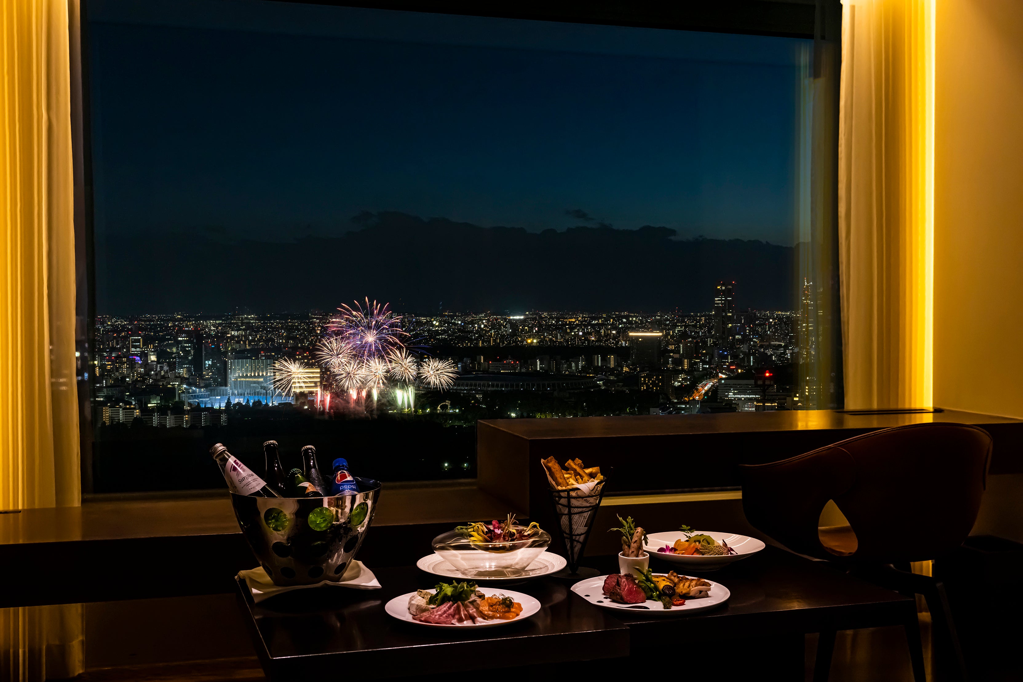 HANABIスイート～神宮外苑花火大会観賞ステイ～ インルームディナー イメージ