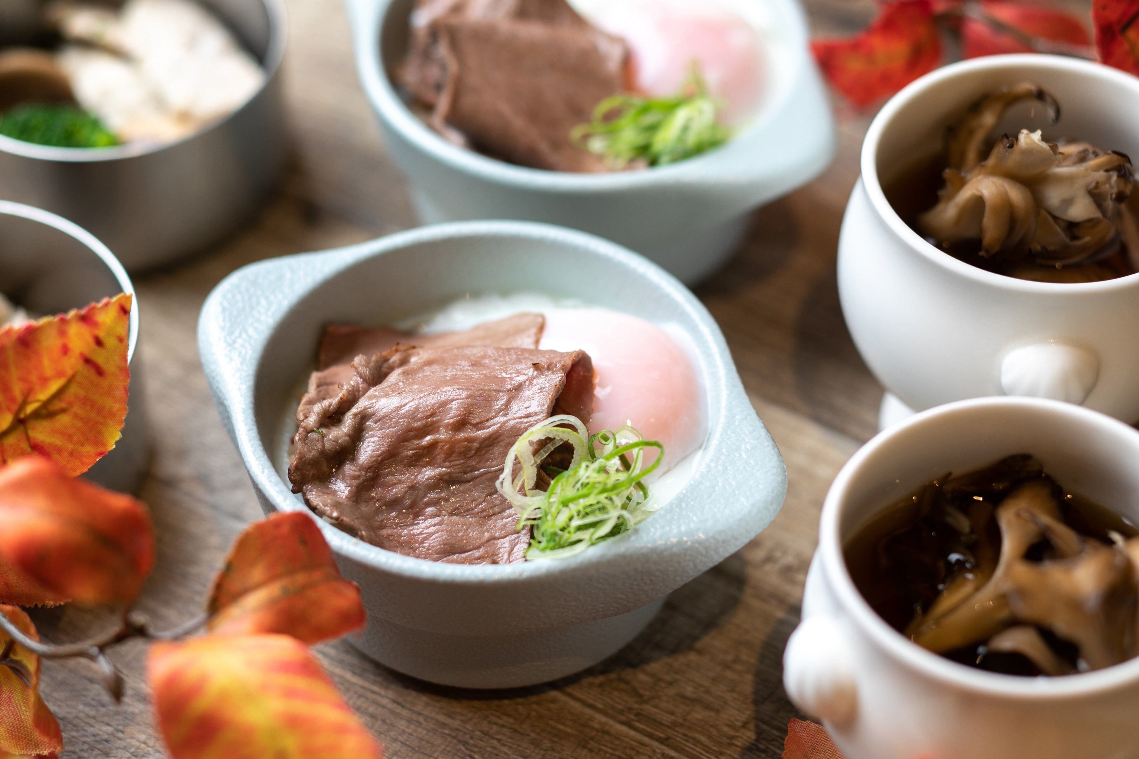 広島世羅みのり牛の岩塩炙り 能美島ポン酢