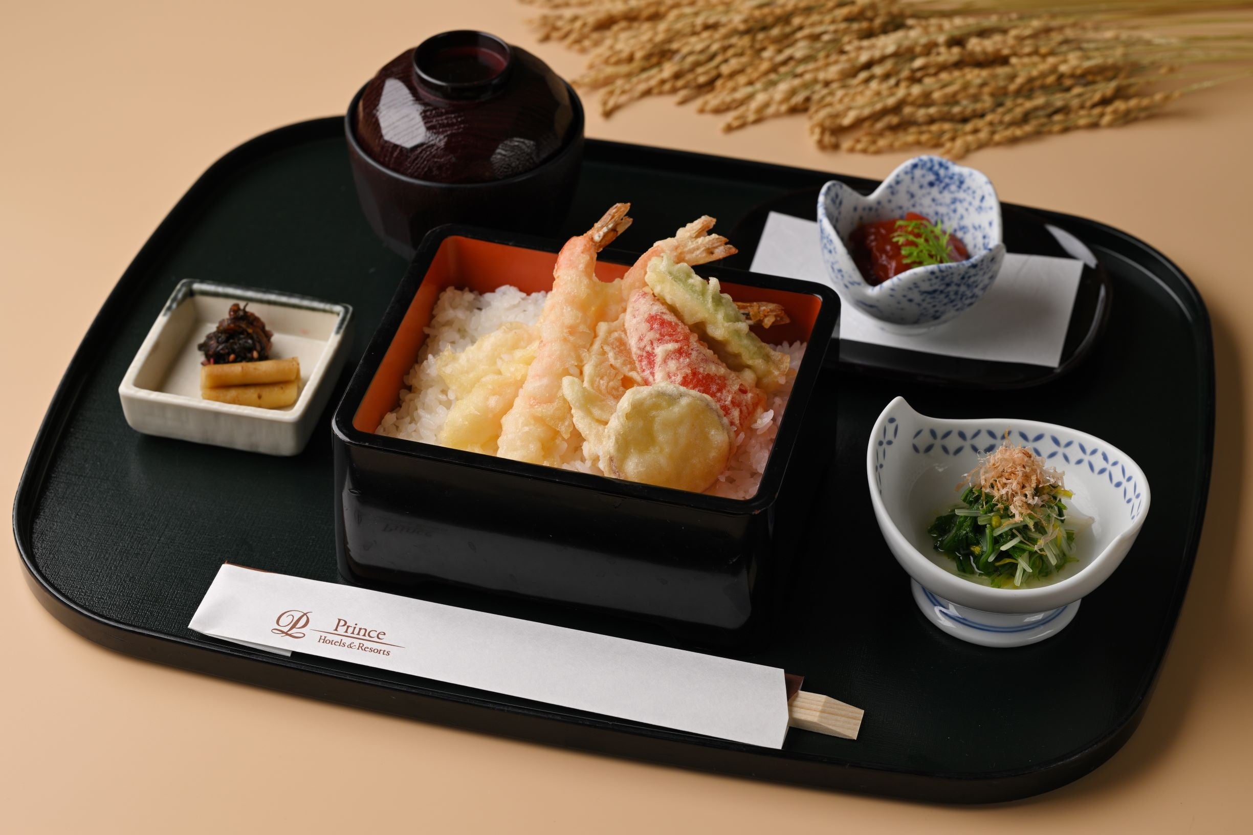 「季楽里天丼ランチ」　1名さま￥3,000