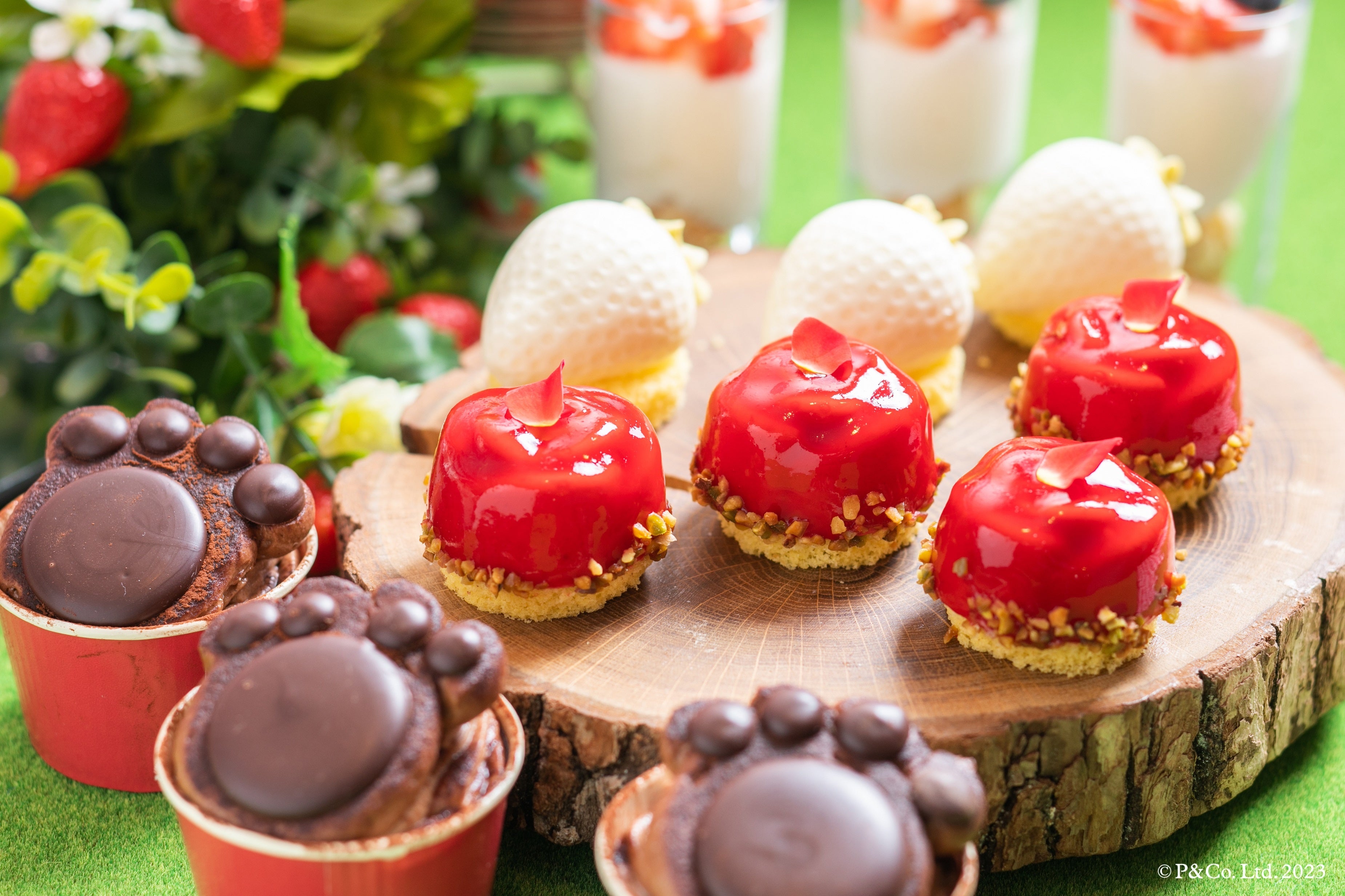 パディントン™ストロベリースイーツブッフェ（イメージ）