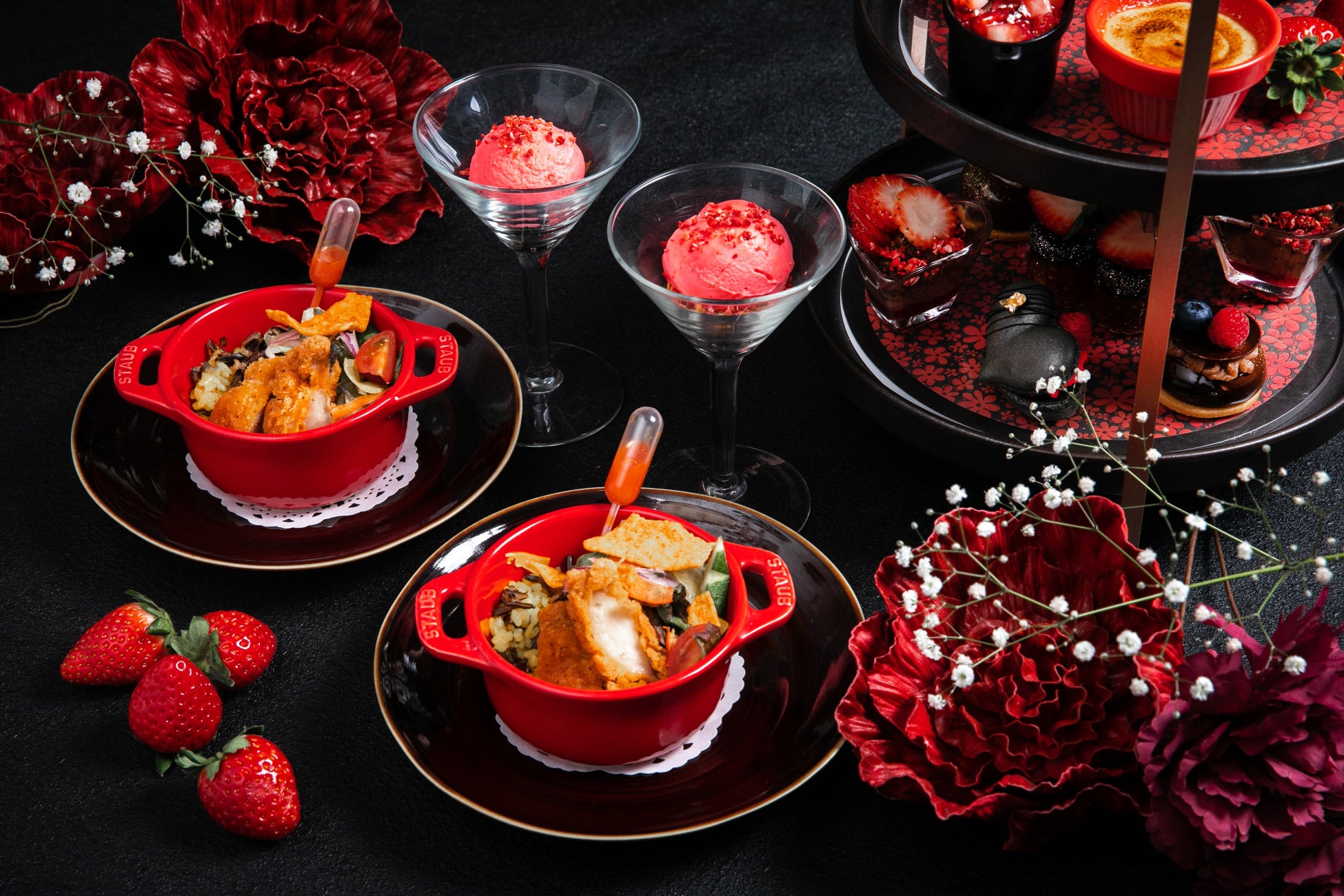 Strawberry Afternoon Tea ~BLACK&RED~ オプションメニューイメージ
