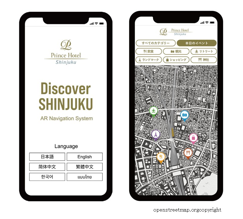 マップAR（イメージ）