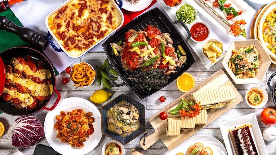 沖縄プリンスホテル オーシャンビューぎのわん】 沖縄の恵みとイタリア