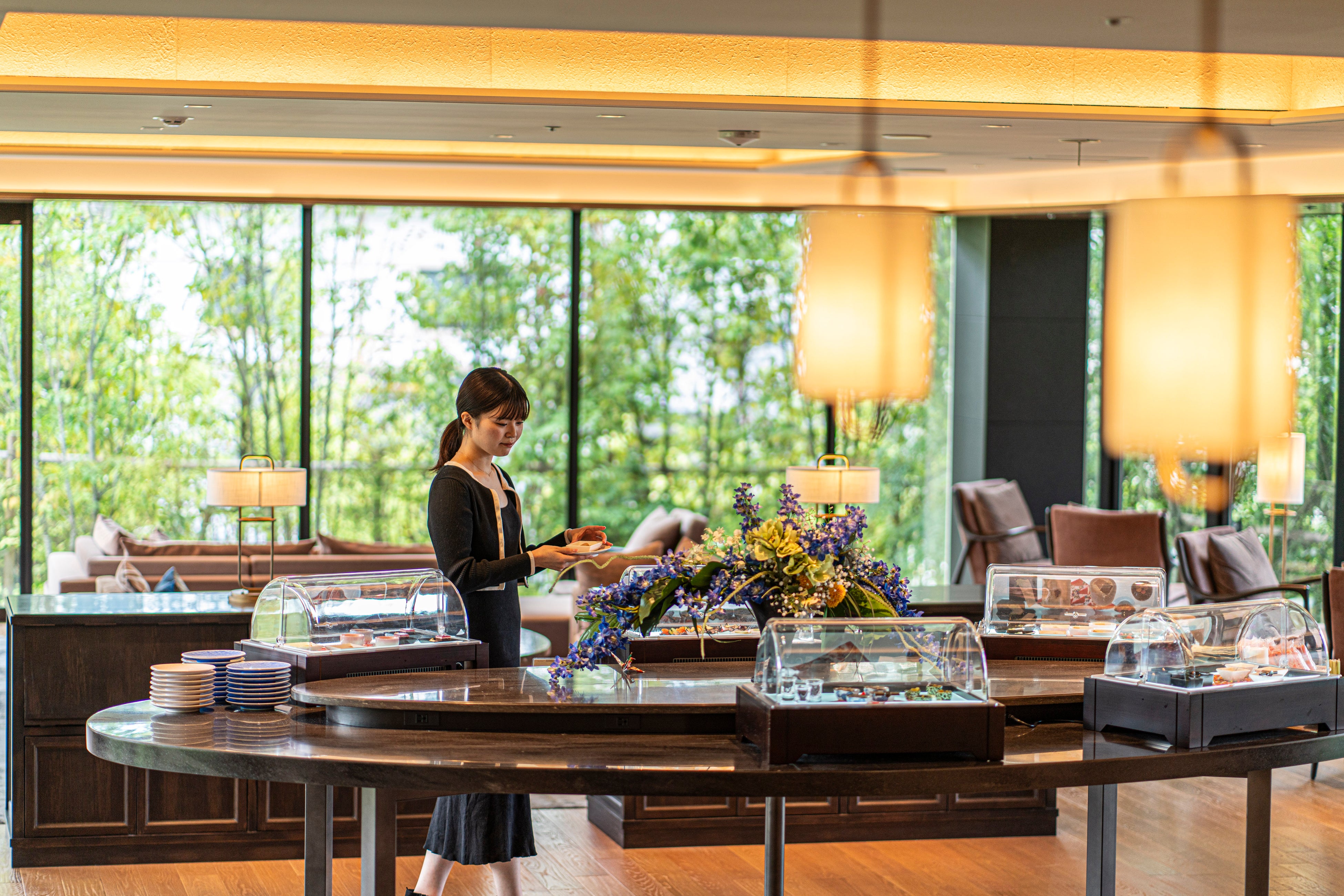 全室のお客様にご利用いただけるゲストラウンジ