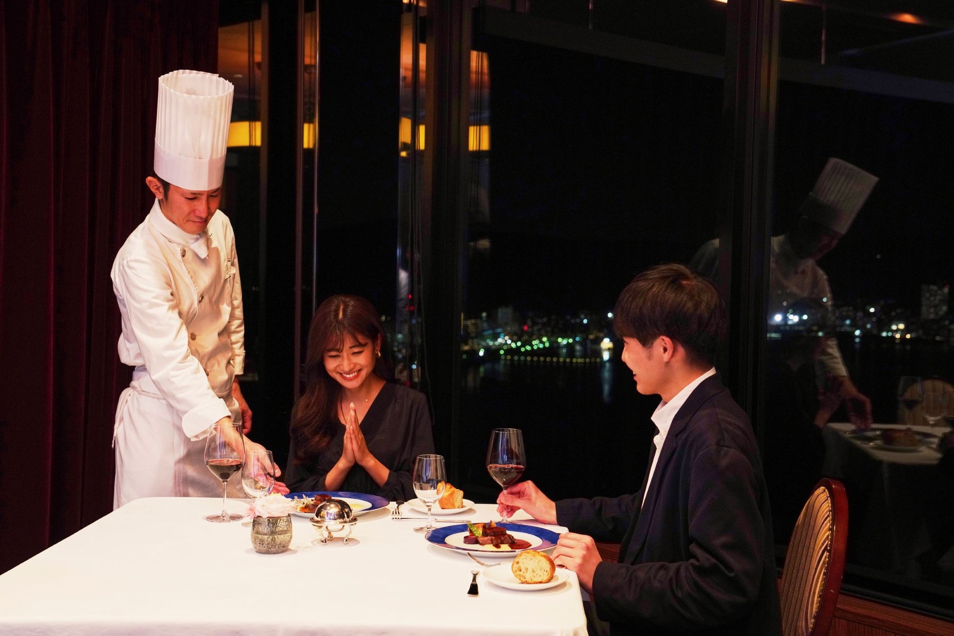 フランス料理ディナーイメージ