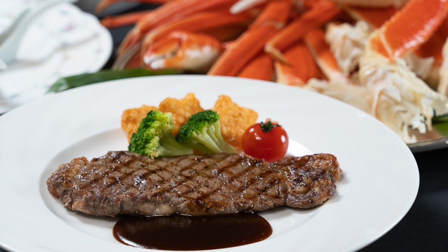 蟹&ステーキ イメージ