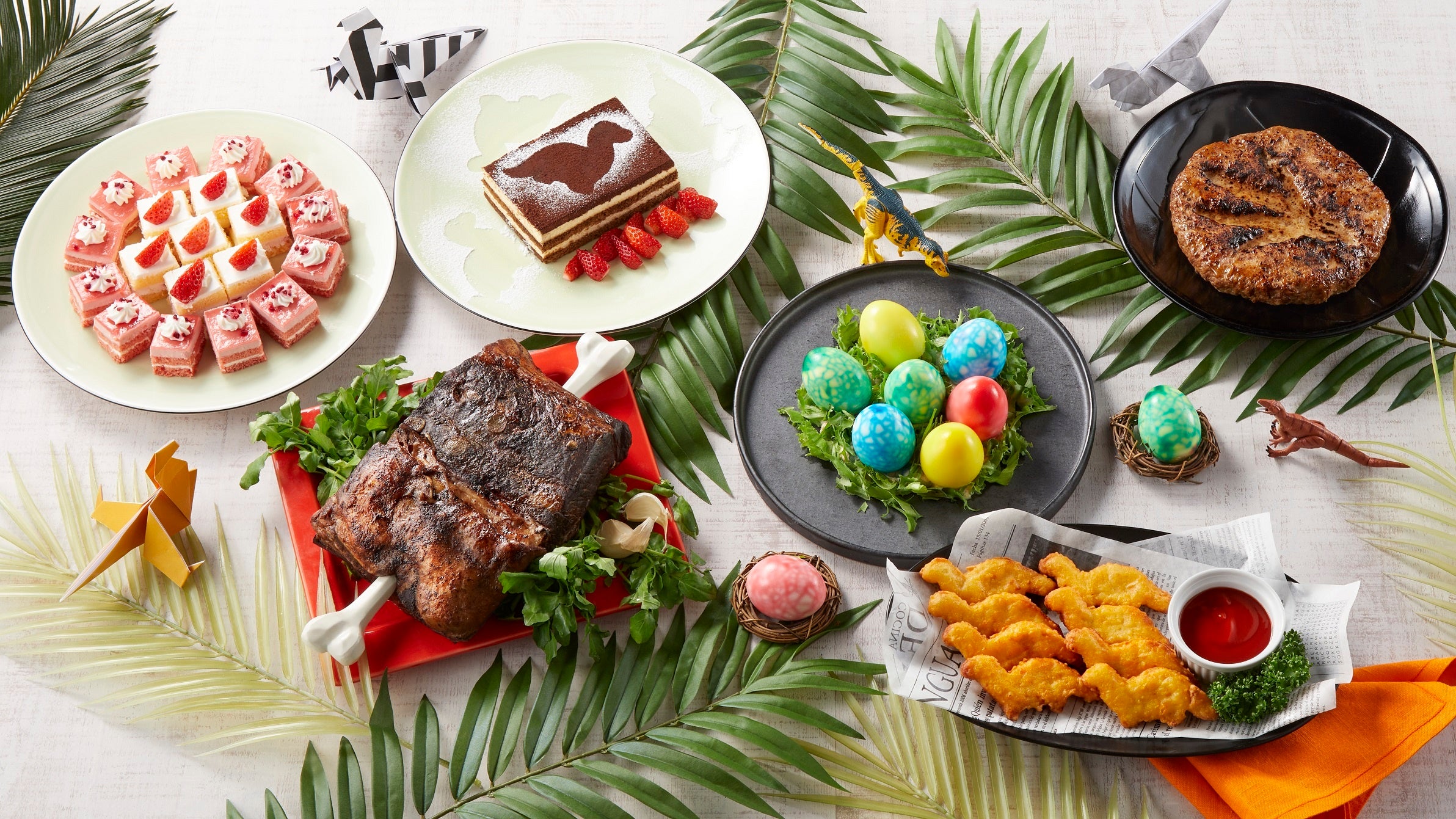 【ゴールデンウィーク限定】 恐竜をイメージしたメニューイメージ