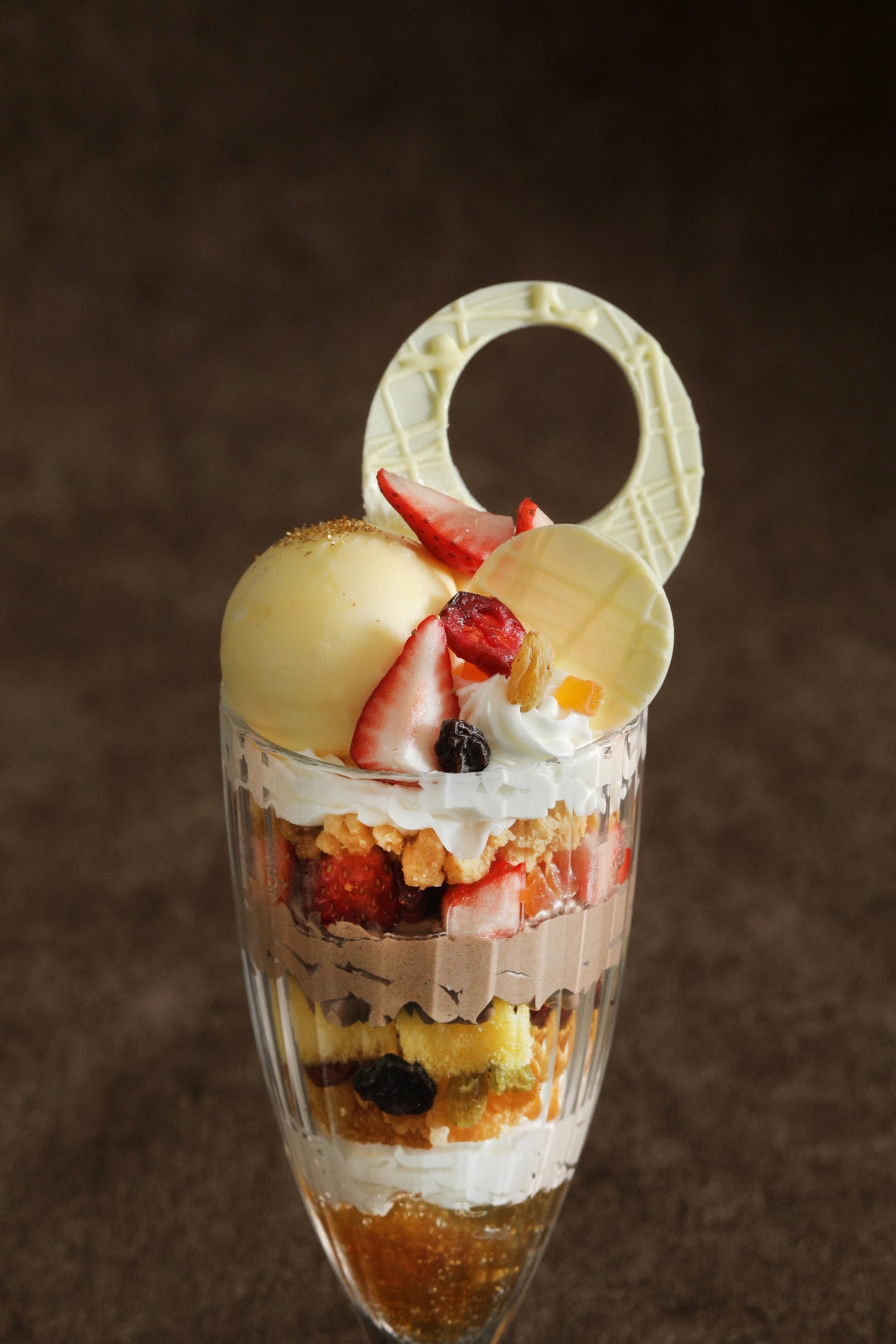 冬のオリジナルパフェ(イメージ)