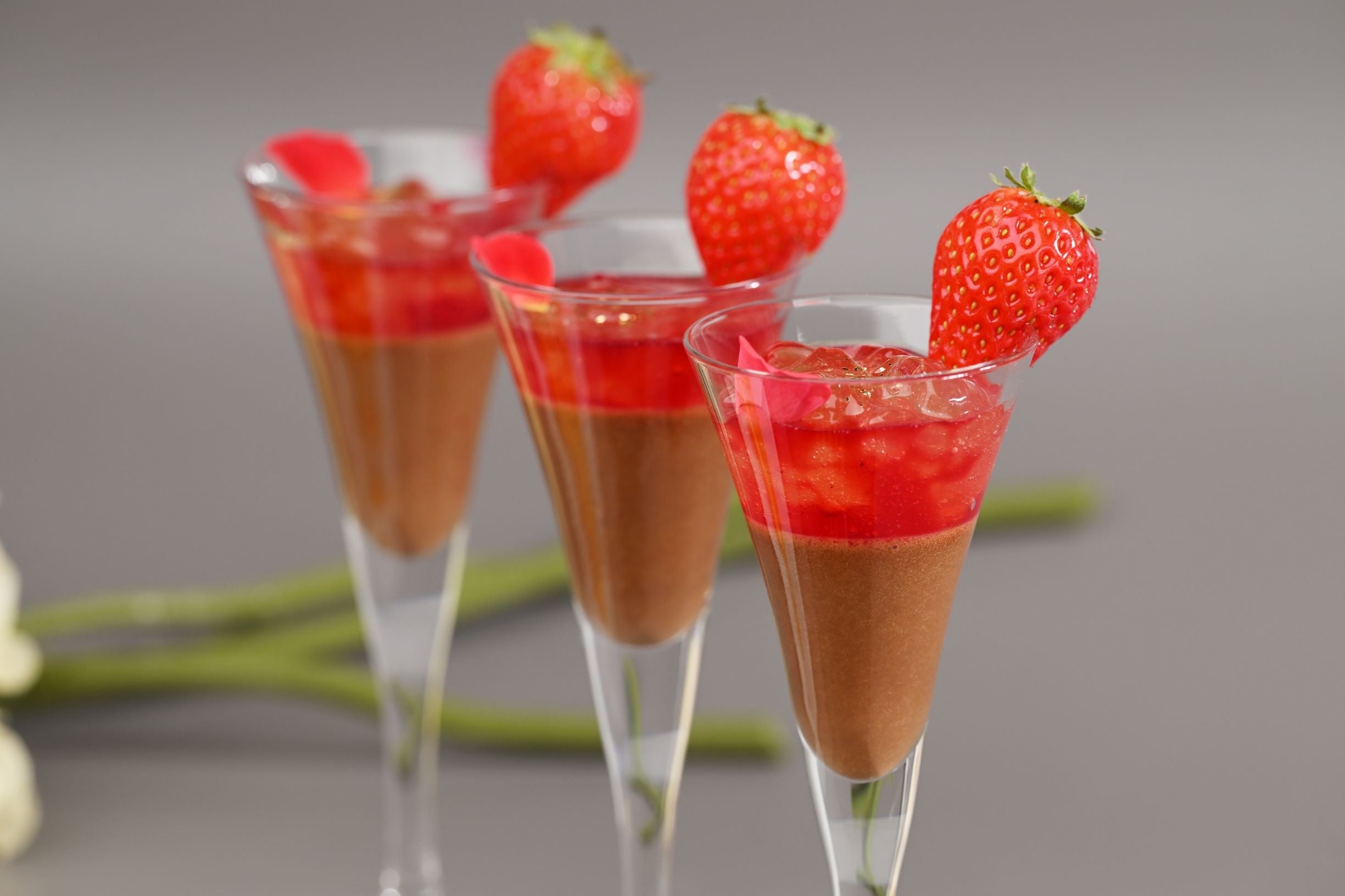 ローズ香るフランボワーズショコラのヴェリーヌ