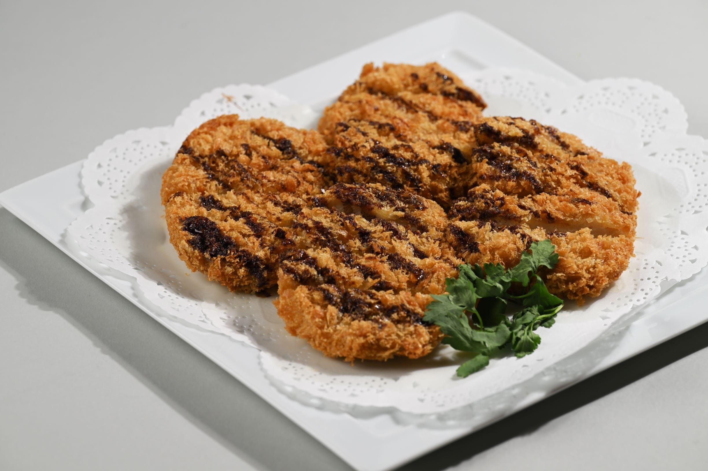 ポークパネ チョコレート風味のソース