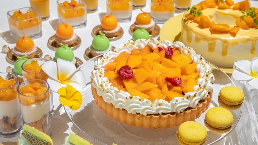 マンゴーを使ったタルト(イメージ)