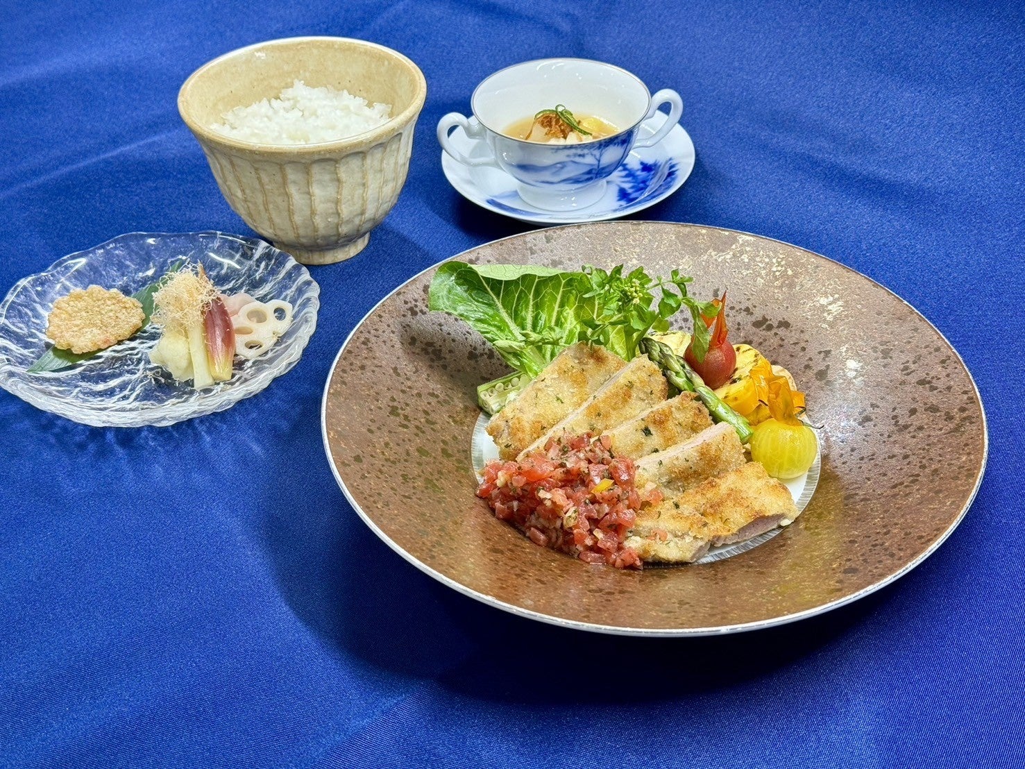 信州産食材を使用したランチメニュー（イメージ）