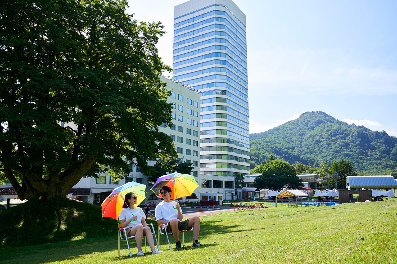 夏の苗場プリンスホテル