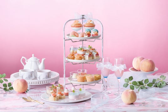 【川越プリンスホテル】みずみずしく甘い香りが魅了する、桃尽くしの「Peach Afternoon Tea Set~Pink&Aqua Blue~」を販売 【川越プリンスホテル】みずみずしく甘い香りが魅了する、桃尽くしの「Peach Afternoon Tea Set~Pink&Aqua Blue~」を販売