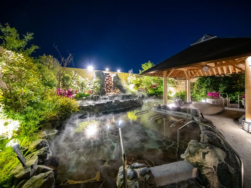 地下1,150ｍから湧き出た天然温泉